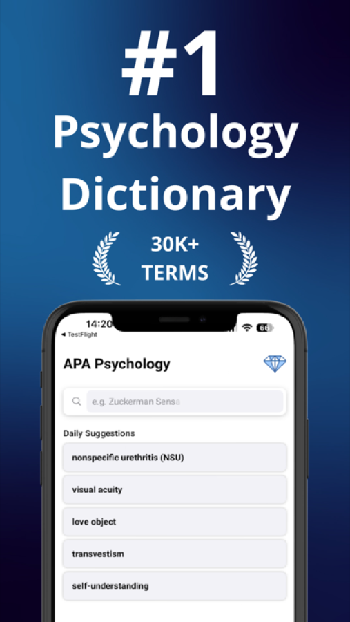 APA Psychology Dictionary screenshot 1