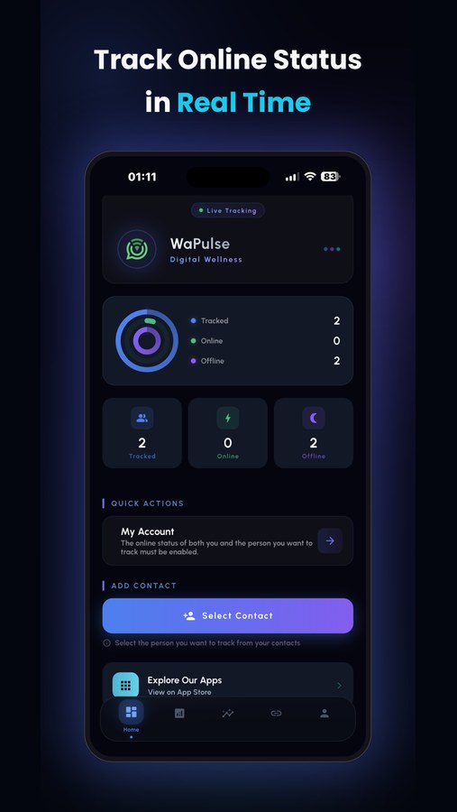WaPulse screenshot 1